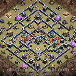 Base plan (layout), Town Hall Level 13 for clan wars (#79)