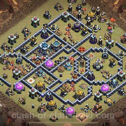 Base plan (layout), Town Hall Level 13 for clan wars (#91)