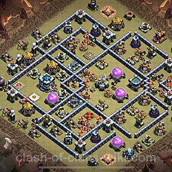 Base plan (layout), Town Hall Level 13 for clan wars (#92)