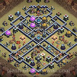 Die Base Rathaus LvL 13 für Clan Krieg (#98)