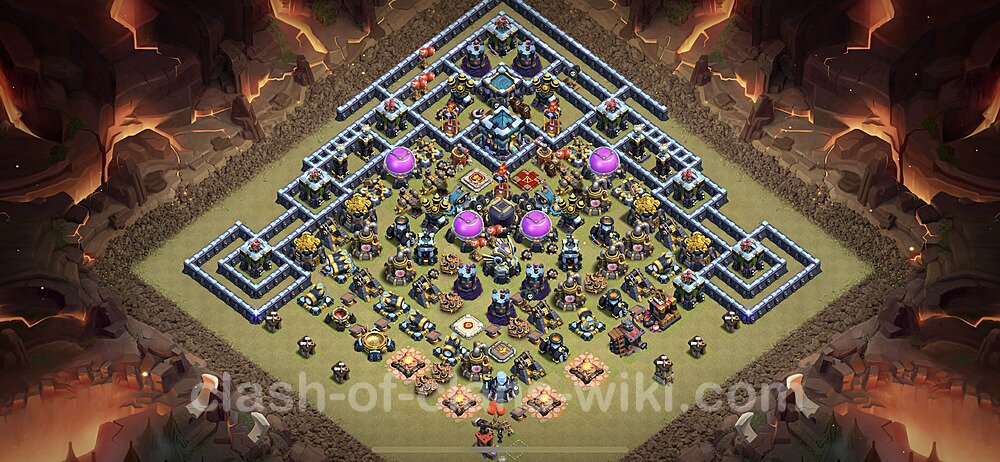 Die Clan War Base RH13 + Link, Anti Alles 2023 - COC Rathaus Level 13 Kriegsbase (CK / CW), #130