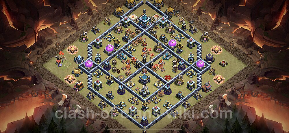 Die Clan War Base RH13 + Link, Anti Alles 2023 - COC Rathaus Level 13 Kriegsbase (CK / CW), #50