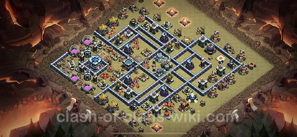 Die Clan War Base RH13 + Link, Anti Alles 2023 - COC Rathaus Level 13 Kriegsbase (CK / CW), #6