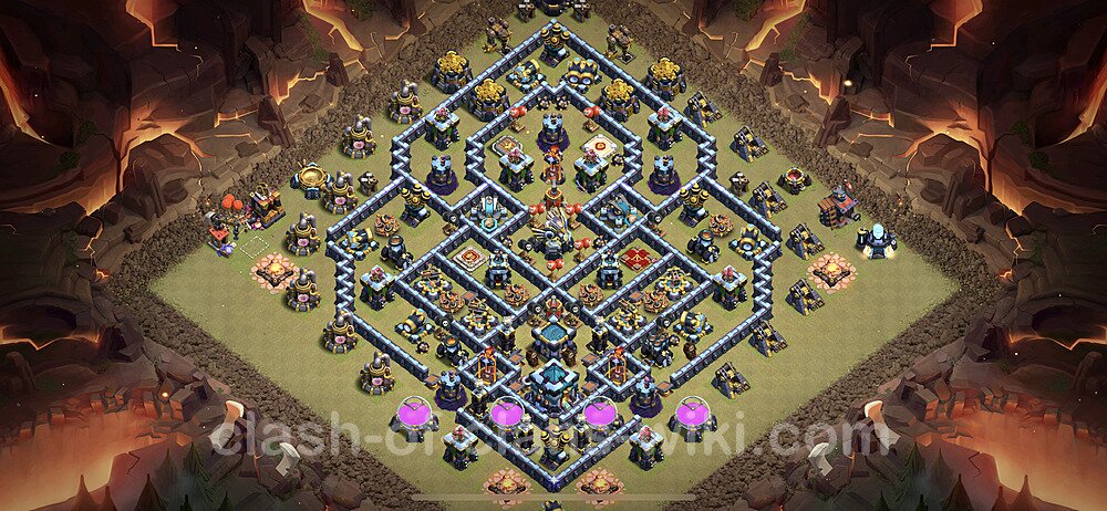 База ТХ 13 для Лиги Войны Кланов (КВ / ЛВК) Скопировать, Анти Все, #60