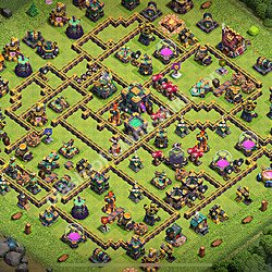Base plan (layout), Town Hall Level 14 for trophies (defense) (#2859)