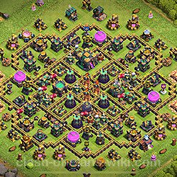 Base plan (layout), Town Hall Level 14 for trophies (defense) (#2887)