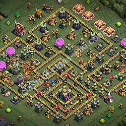 Base plan (layout), Town Hall Level 14 for trophies (defense) (#3368)