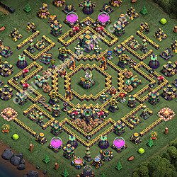Base plan (layout), Town Hall Level 14 for trophies (defense) (#3392)