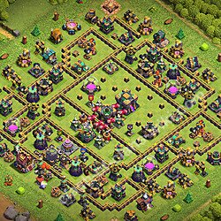 Base plan (layout), Town Hall Level 14 for trophies (defense) (#3653)