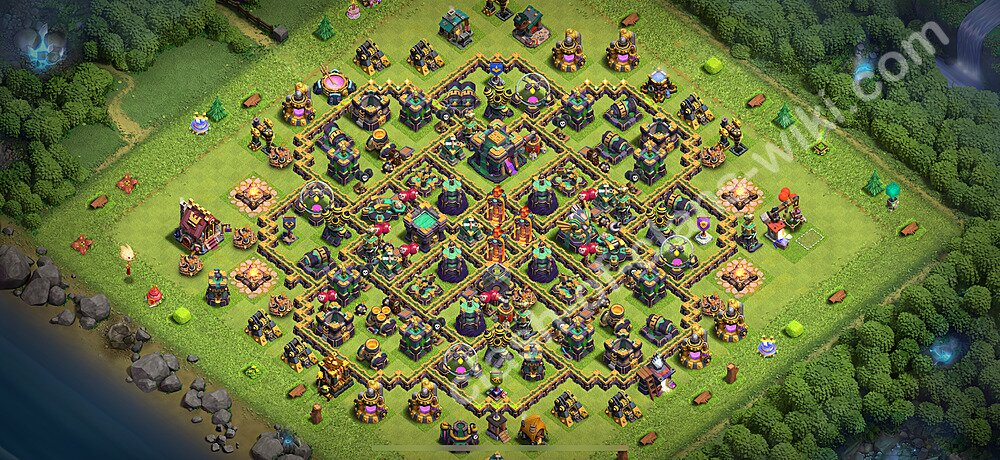 奖杯收集基本计划大本营14级，型2887