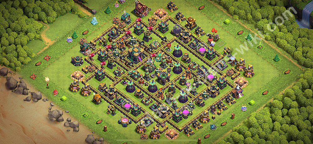 Top Anti 3 Etoiles Base HDV 14 + Lien (Link), Hybride 2026 - Hôtel de Ville 14 Base Copier, #3151