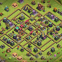 Base plan (layout), Town Hall Level 14 for farming (#2707)
