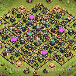 Base plan (layout), Town Hall Level 14 for farming (#2885)
