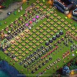 Top Troll Base HDV 14 + Lien (Link) 2026 - Funny Hôtel de Ville 14 Base Copier, #24