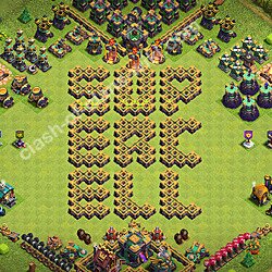 Base plan (layout), Town Hall Level 14 Troll / Funny (#3281)