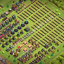 Base plan (layout), Town Hall Level 14 Troll / Funny (#3288)