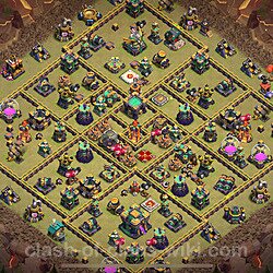 Base plan (layout), Town Hall Level 14 for clan wars (#111)