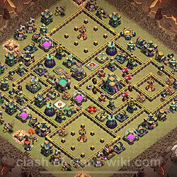 Base plan (layout), Town Hall Level 14 for clan wars (#1164)