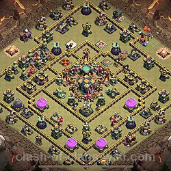 Base plan (layout), Town Hall Level 14 for clan wars (#120)