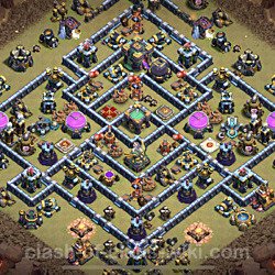 Base plan (layout), Town Hall Level 14 for clan wars (#15)