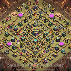 Base plan (layout), Town Hall Level 14 for clan wars (#1547)
