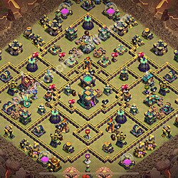 Top Anti 2 Etoiles Base de Guerre HDV 14 + Lien (Link), Ligue des légendes 2026 gdc - Hôtel de Ville 14 Base Copier, #2390