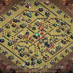 Base plan (layout), Town Hall Level 14 for clan wars (#2841)