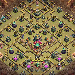 Base plan (layout), Town Hall Level 14 for clan wars (#2864)