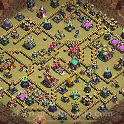 Base plan (layout), Town Hall Level 14 for clan wars (#2866)