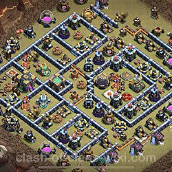 Base plan (layout), Town Hall Level 14 for clan wars (#29)