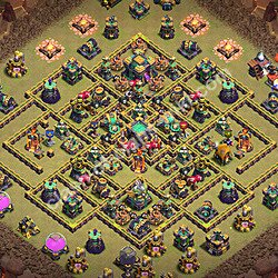 Base plan (layout), Town Hall Level 14 for clan wars (#3359)