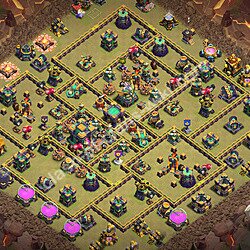 Base plan (layout), Town Hall Level 14 for clan wars (#3360)