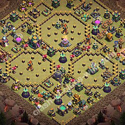 Base plan (layout), Town Hall Level 14 for clan wars (#3593)