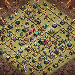 Base plan (layout), Town Hall Level 14 for clan wars (#3658)