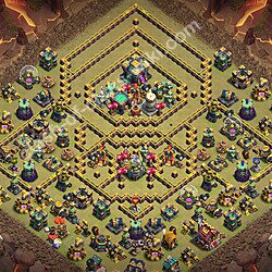 Base plan (layout), Town Hall Level 14 for clan wars (#3665)