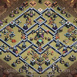 Base plan (layout), Town Hall Level 14 for clan wars (#4)