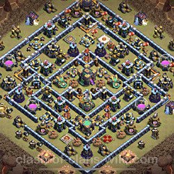 Base plan (layout), Town Hall Level 14 for clan wars (#42)