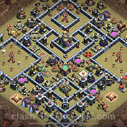 Base plan (layout), Town Hall Level 14 for clan wars (#44)