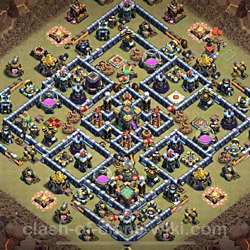 Base plan (layout), Town Hall Level 14 for clan wars (#48)