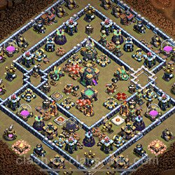 Base plan (layout), Town Hall Level 14 for clan wars (#60)