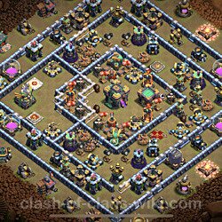 Base plan (layout), Town Hall Level 14 for clan wars (#61)