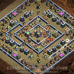 Base plan (layout), Town Hall Level 14 for clan wars (#63)