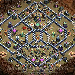 Base plan (layout), Town Hall Level 14 for clan wars (#77)