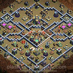 Base plan (layout), Town Hall Level 14 for clan wars (#80)