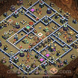 Base plan (layout), Town Hall Level 14 for clan wars (#82)