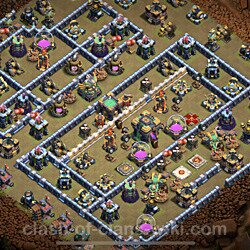 Die Base Rathaus LvL 14 für Clan Krieg (#90)