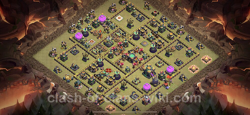 Die Clan War Base RH14 + Link, Anti Alles 2023 - COC Rathaus Level 14 Kriegsbase (CK / CW), #117