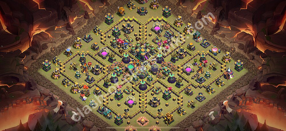 BB14 Anti 2 Yıldız Savaş Köy Düzeni Kopyalama Linki, Anti Hava / Electro Dragon, Kopyala Belediye Binası 14 2026, #2839