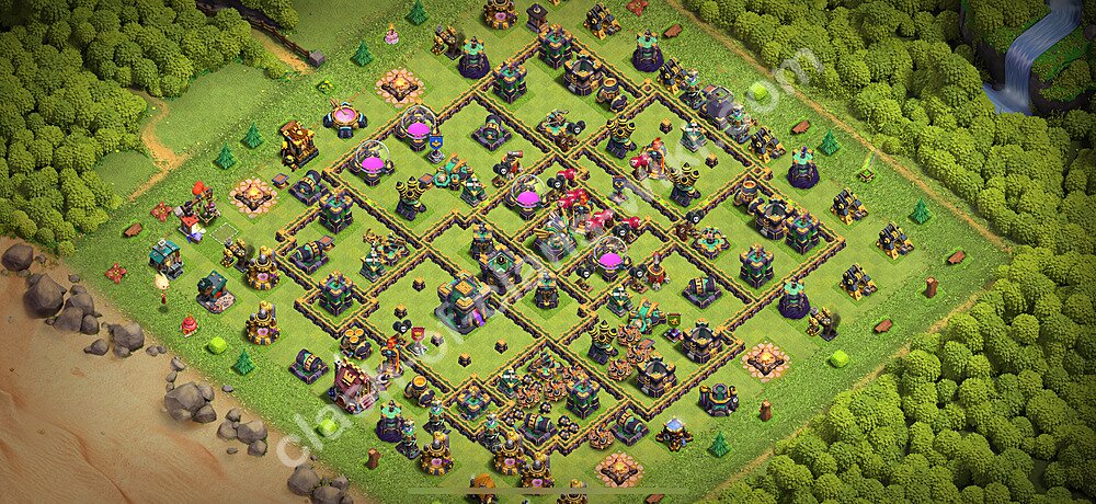 База ТХ 14 2026 для Лиги Войны Кланов (КВ / ЛВК) Скопировать, Анти Все, #3179
