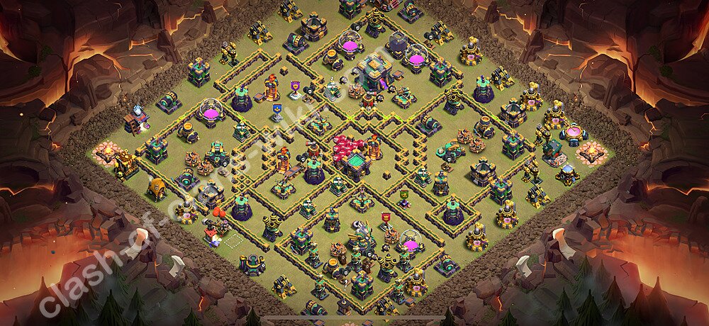 奖杯收集基本计划大本营14级，型3181